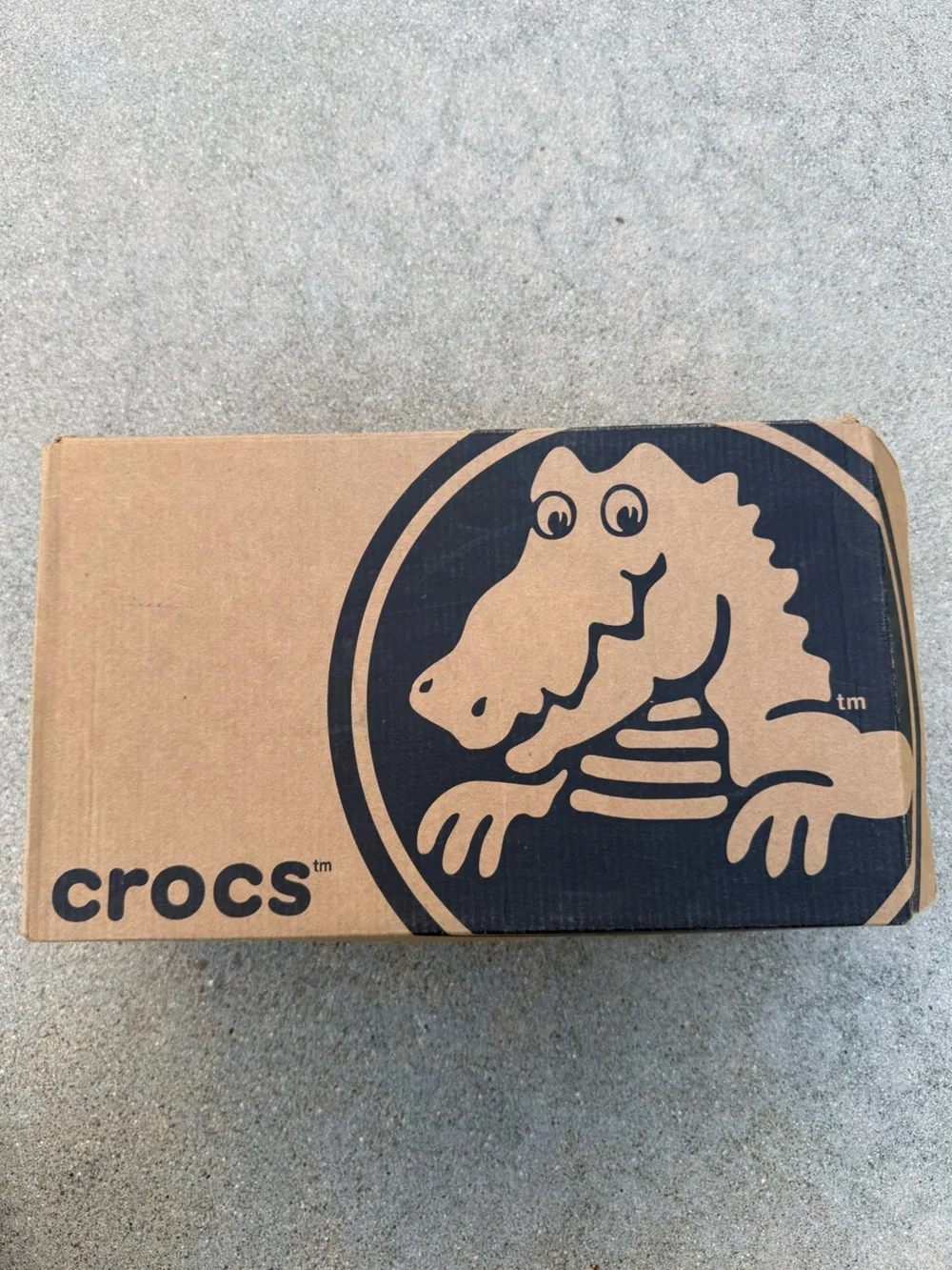 Crocs Yukon 2 Two Strap Brown Leather Sandals Slides Mens Size 10